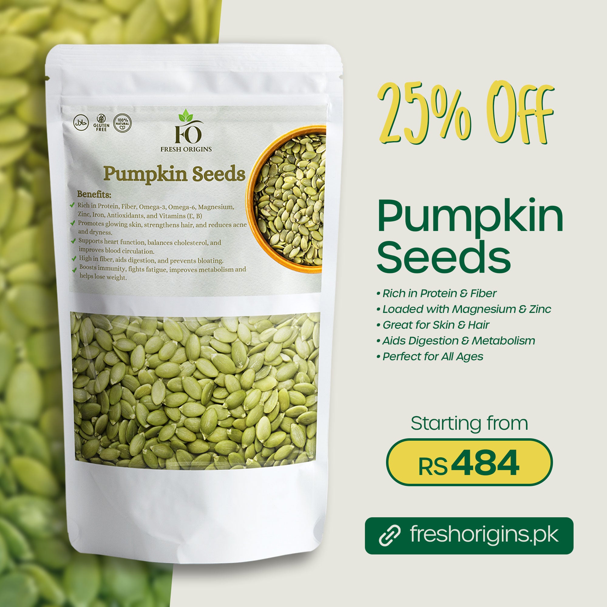 Organic Pumpkin Seeds