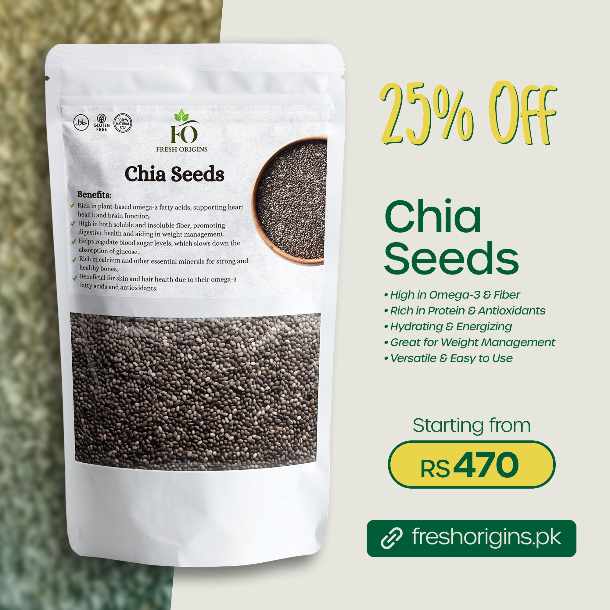Organic Chia Seeds