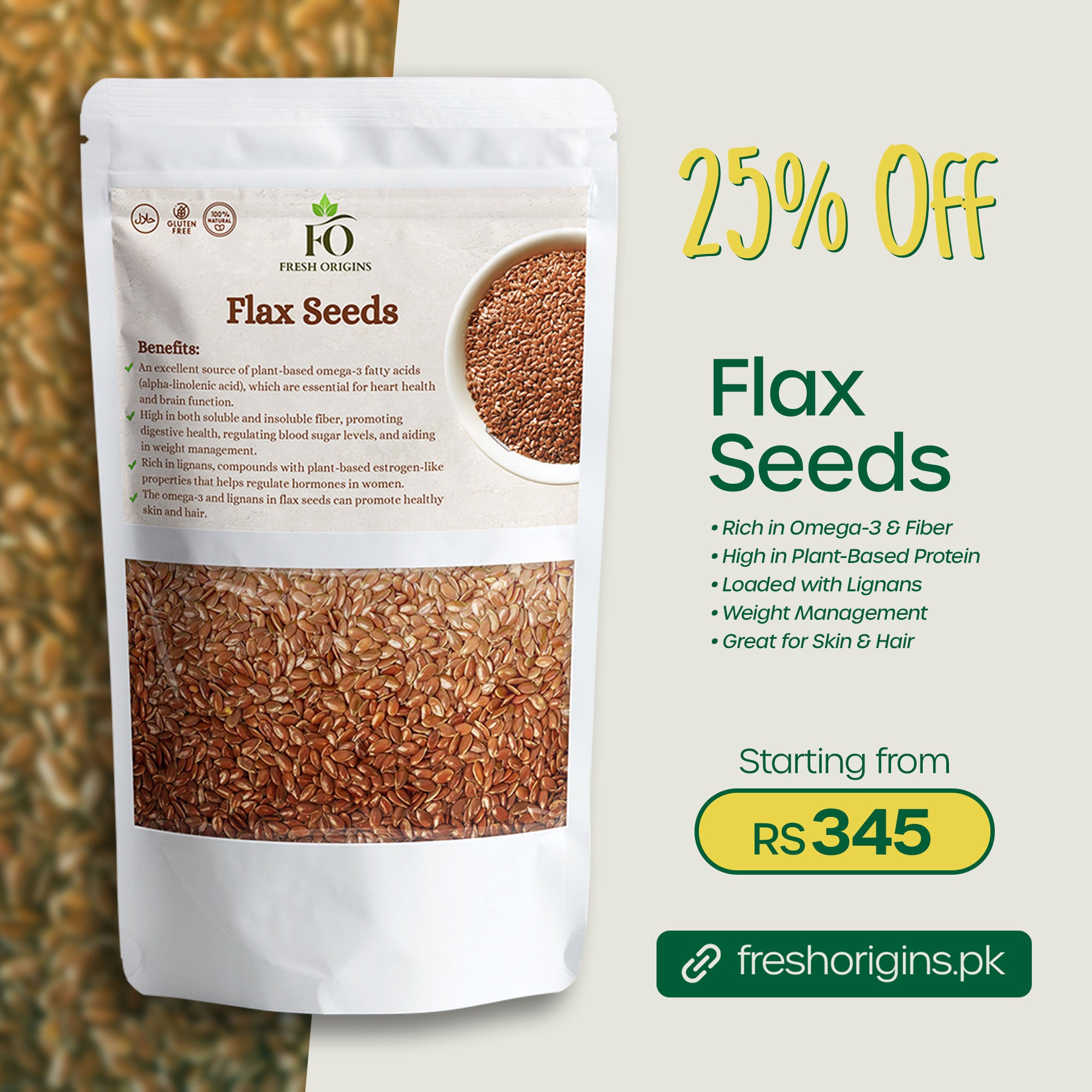 Organic Flax Seeds