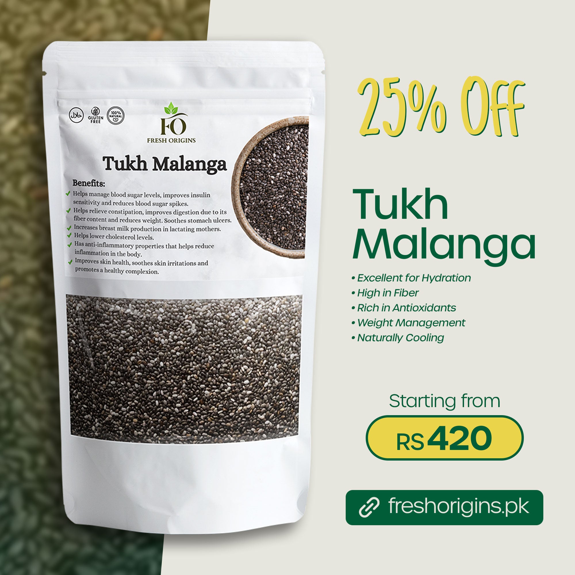 Organic Tukh Malanga