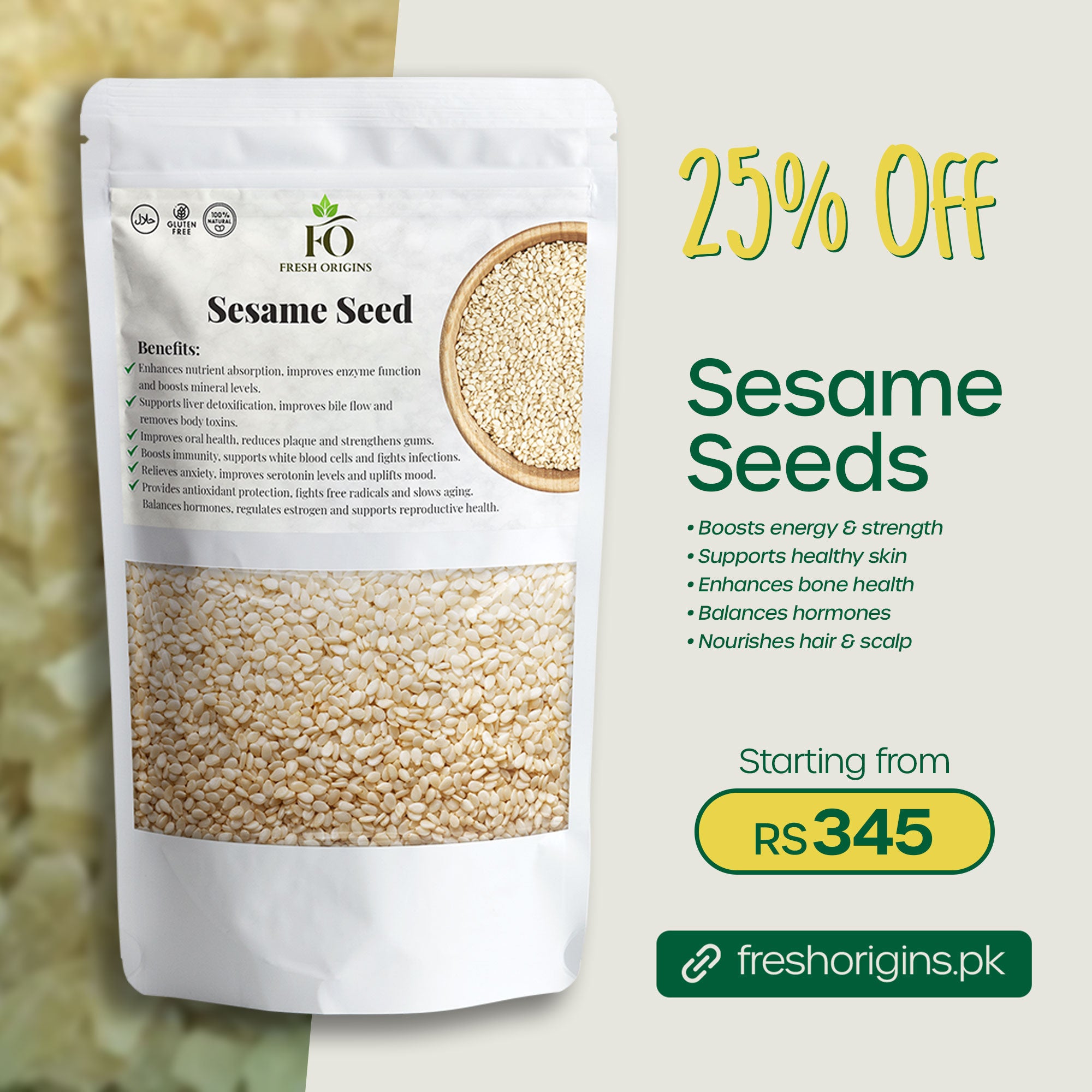 Organic Sesame Seeds